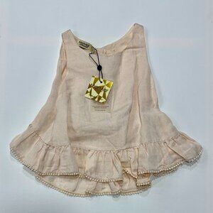 MARMAR COPENHAGEN DRESS TAWNY - BARELY ROSE - LINEN VISCOSE - NEW WITH TAG